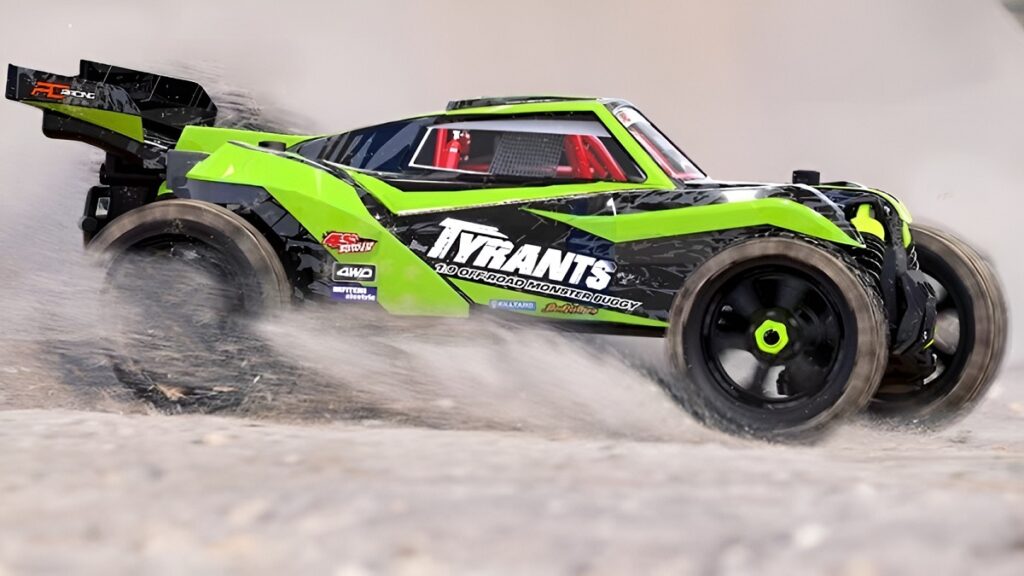 PD Racing T8 High Speed RC Truck Green Overview